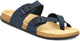 Planet Walk DIAGONAL Blue Sandals - Back
