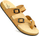 Planet Walk DIAGONAL Tan Sandals - Side