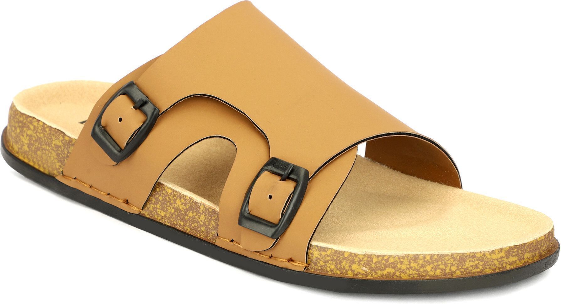 Planet Walk FCOVER Tan Sandals - Back