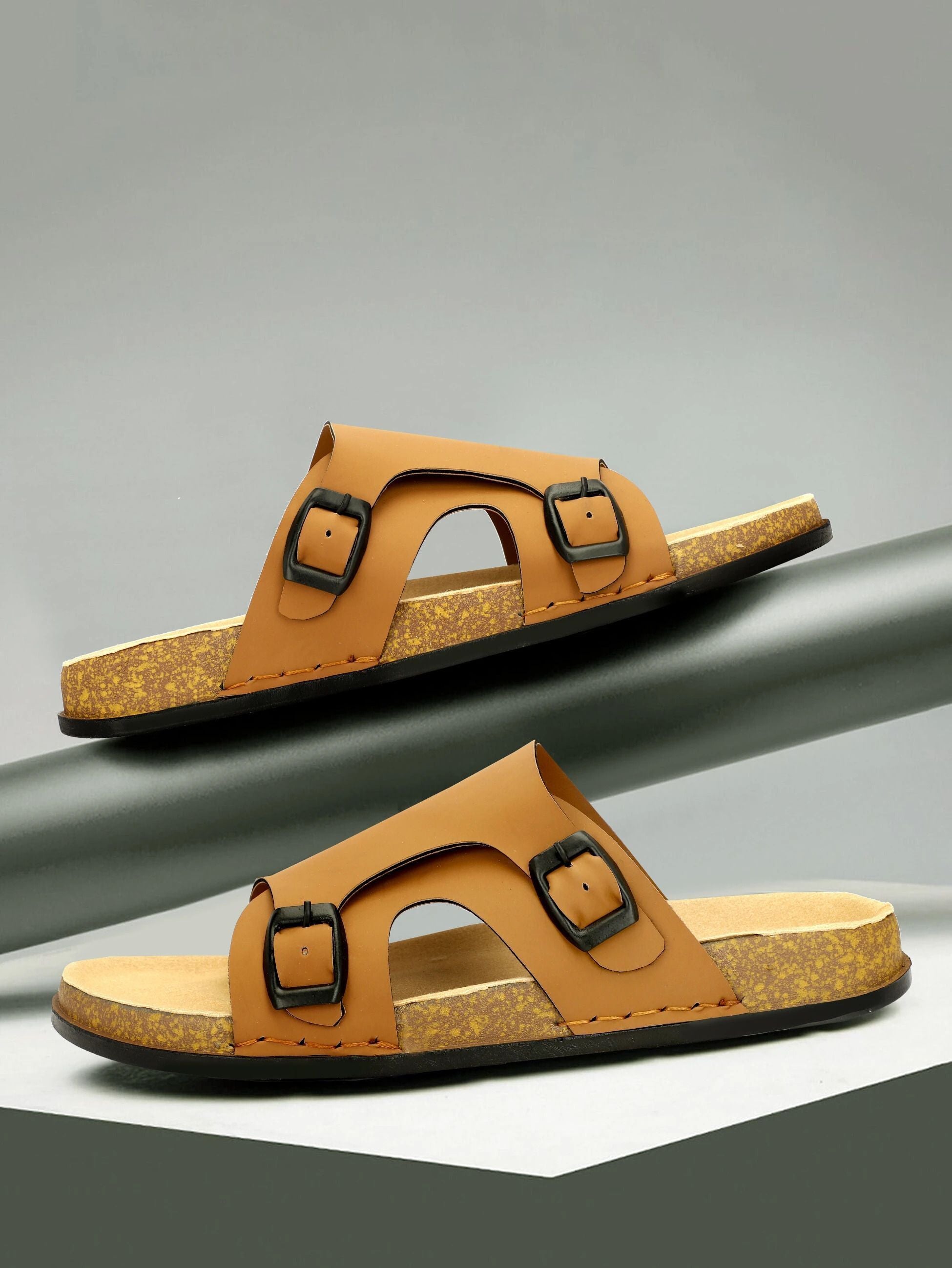 Planet Walk FCOVER Tan Sandals - Main