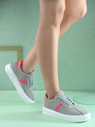 Planet Walk KICKS Grey Sneakers - Side