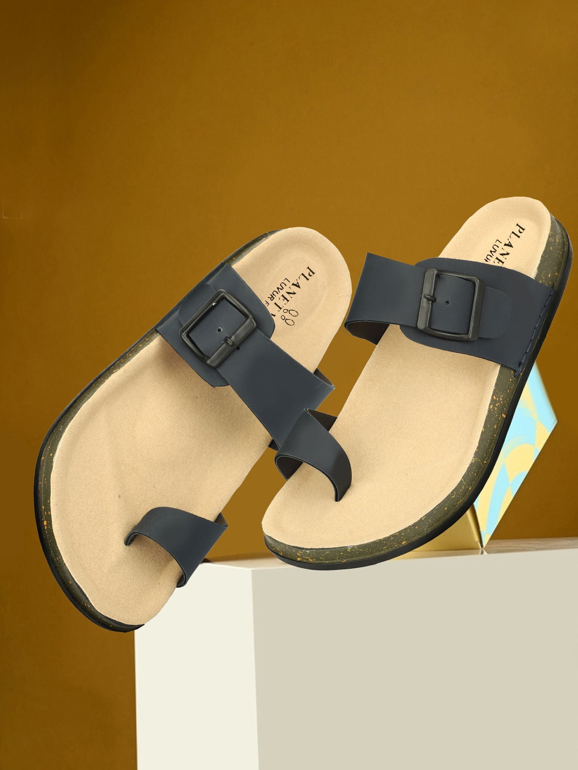 Planet Walk THUMB Blue Sandals - Main