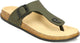 Planet Walk V Olive Sandals - Back