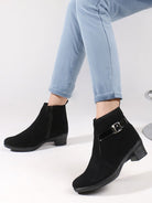 Planet Walk 1922 Black Boots - Side