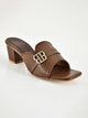 Planet Walk LILY 2154 Brown Heels - Back