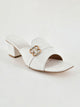 Planet Walk LILY 2154 White Heels - Back