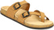 Planet Walk DIAGONAL Tan Sandals - Back