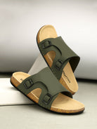 Planet Walk FCOVER Olive Sandals - Main