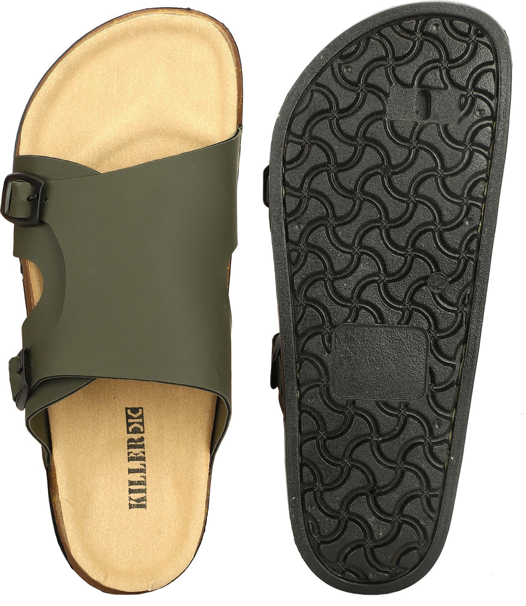 Planet Walk FCOVER Olive Sandals - Extra