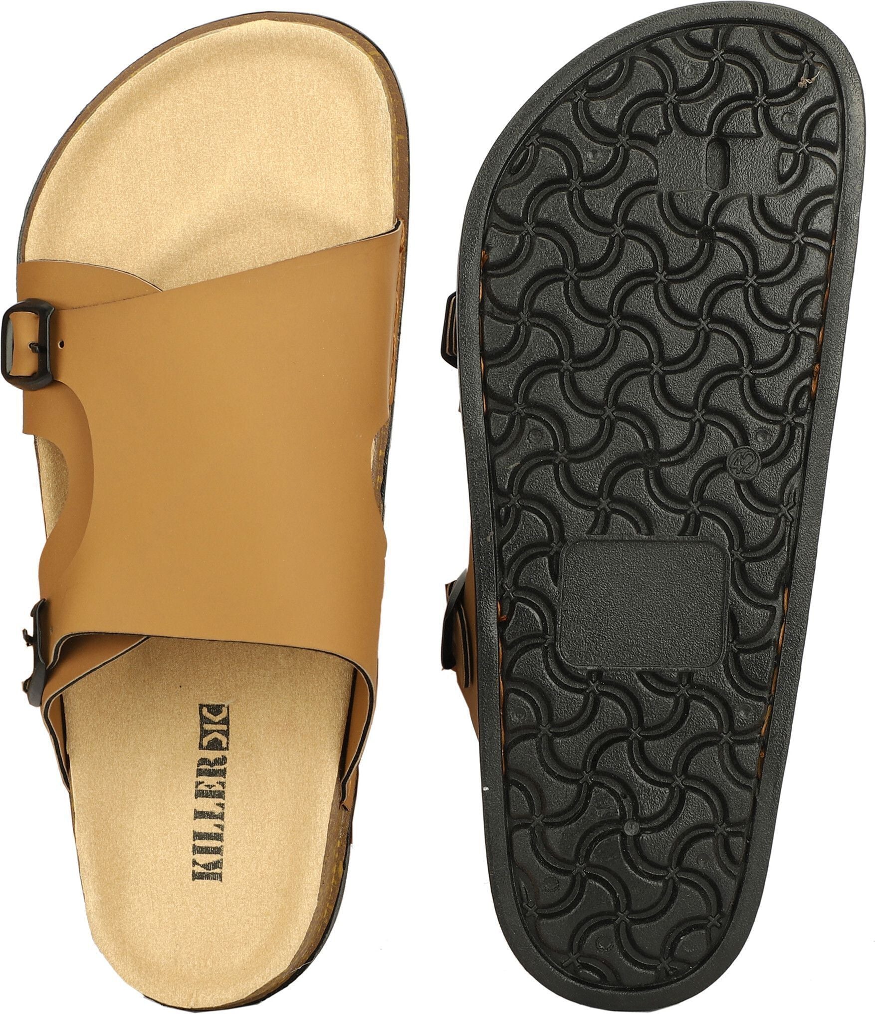 Planet Walk FCOVER Tan Sandals - Detail