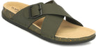 Planet Walk CROSS Olive Sandals - Back