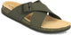 Planet Walk CROSS Olive Sandals - Back