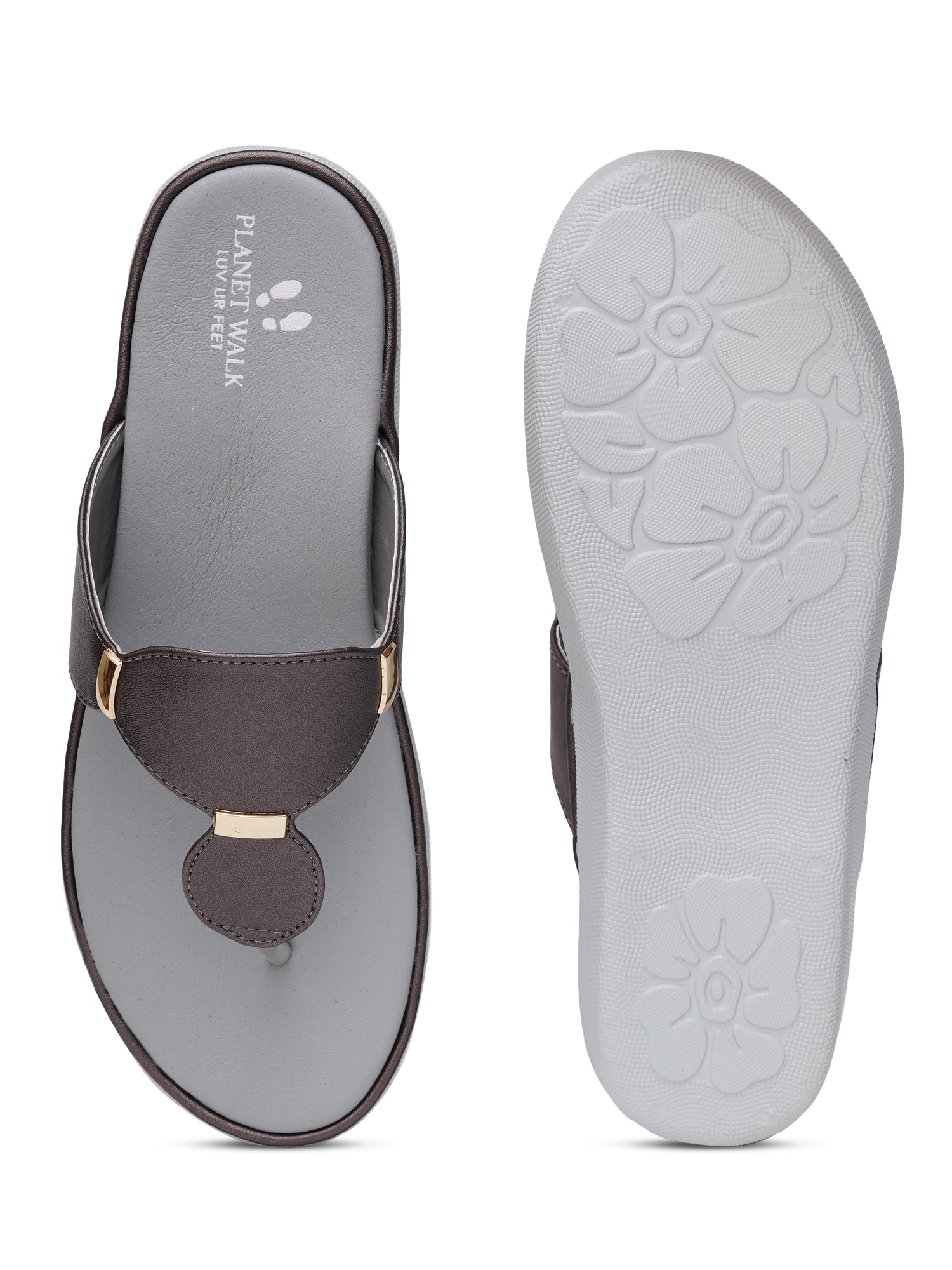 Planet Walk C4039430 Women's Flats - Grey view 6