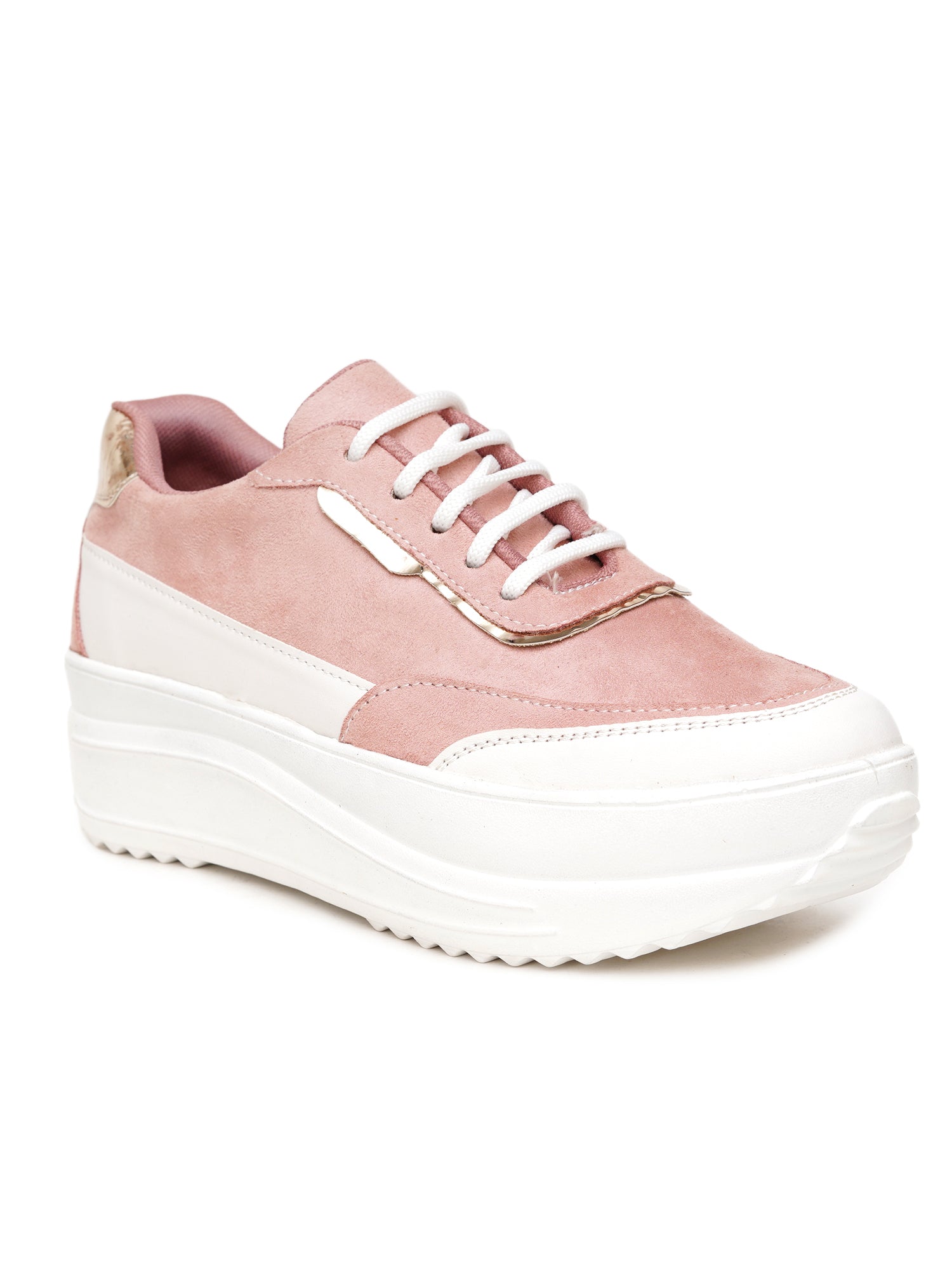 Planet Walk 6008 Women's Sneakers - Peach view 2