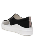 Planet Walk Gud Women's Sneakers - Black/Silver view 5