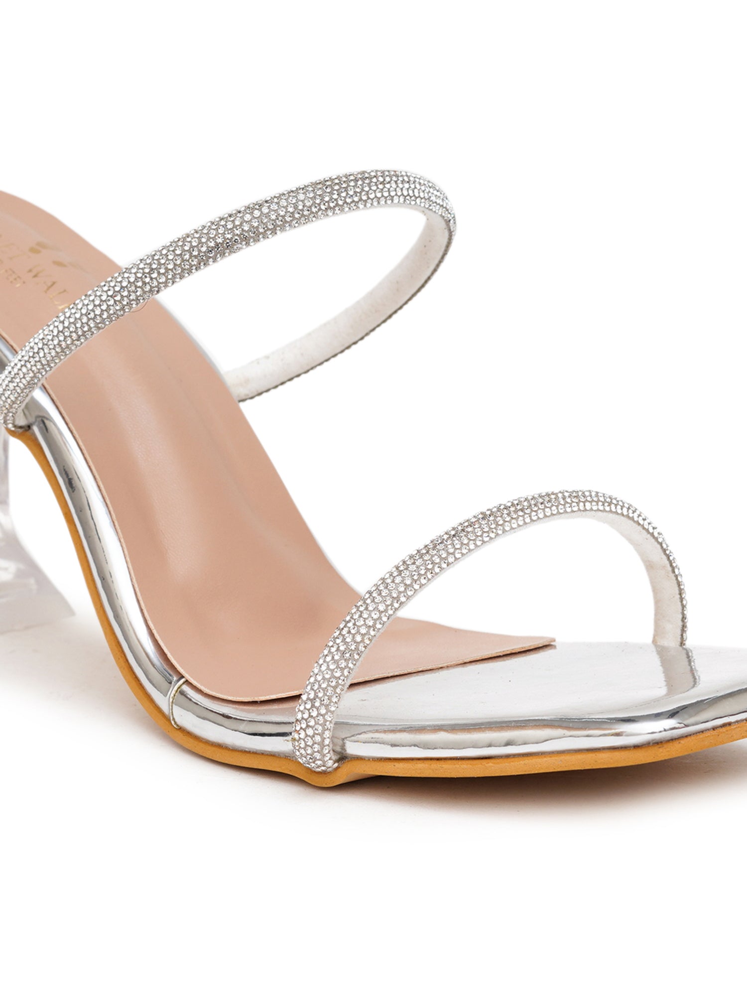 Planet Walk B186 Women's Heels - Silver view 3