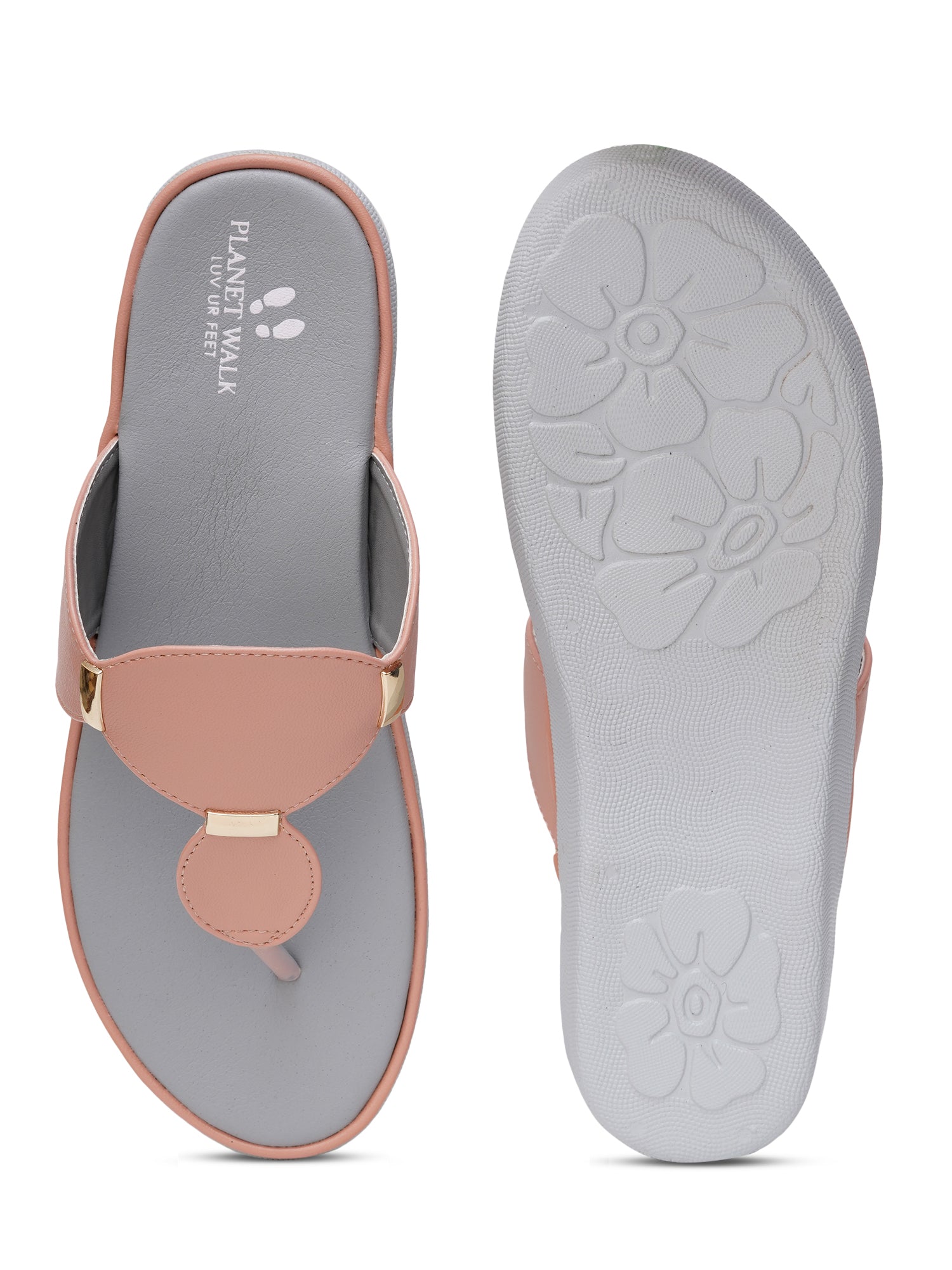Planet Walk C4039430 Women's Flats - Peach view 6