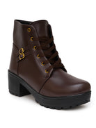 Planet Walk 250924 2 Women's Ankle Boots - Brown
