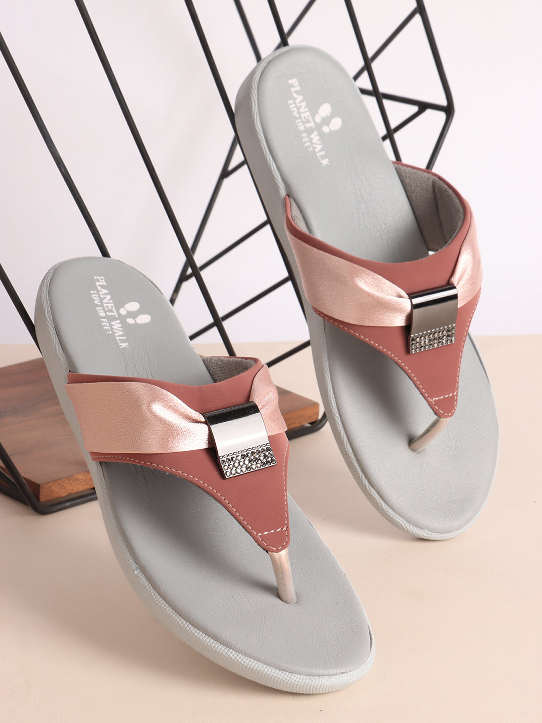 Planet Walk C4037555A Women's Flats - Peach