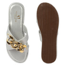 Planet Walk F160 Women's Flats - Silver view 4