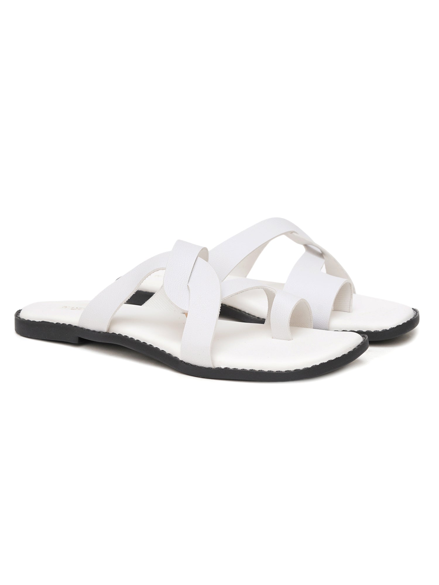 Planet Walk F168 Women's Flats - White view 5