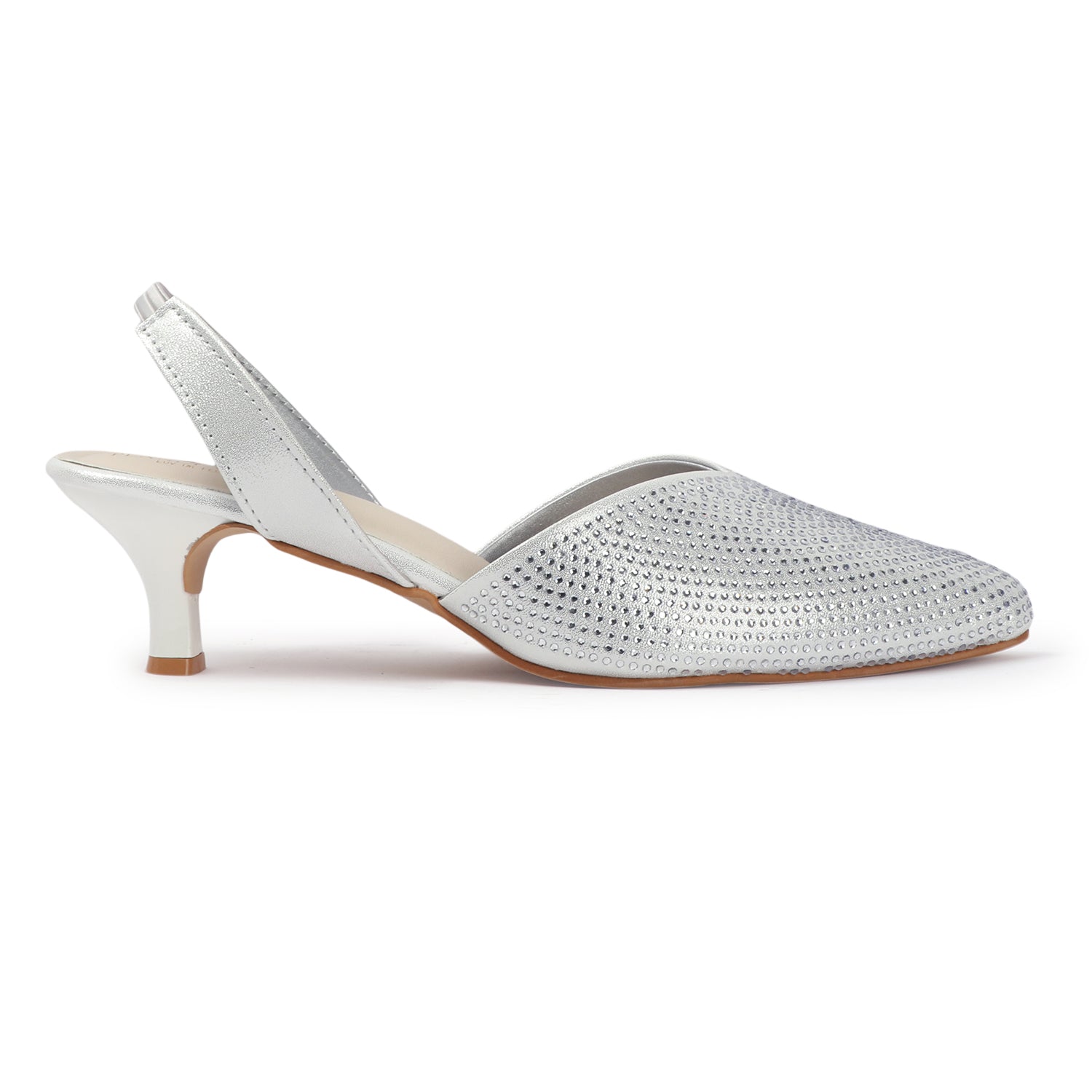 Planet Walk B019 Women's Heels - Silver view 2