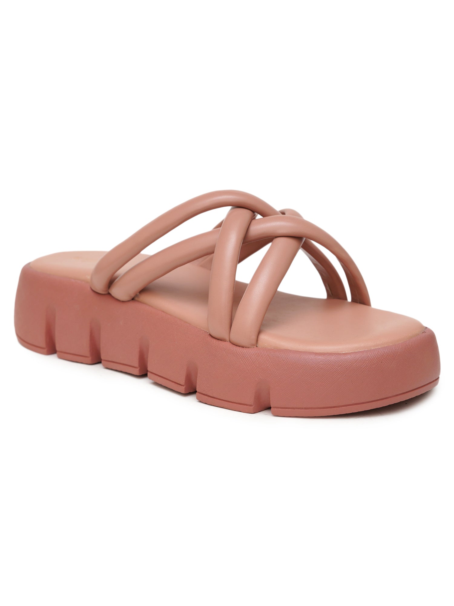 Planet Walk F159 Women's Heels - Peach