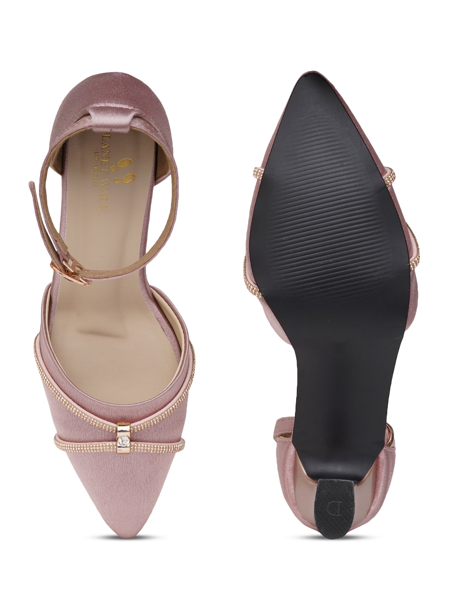 Planet Walk B012 Women's Heels - Lavender view 3