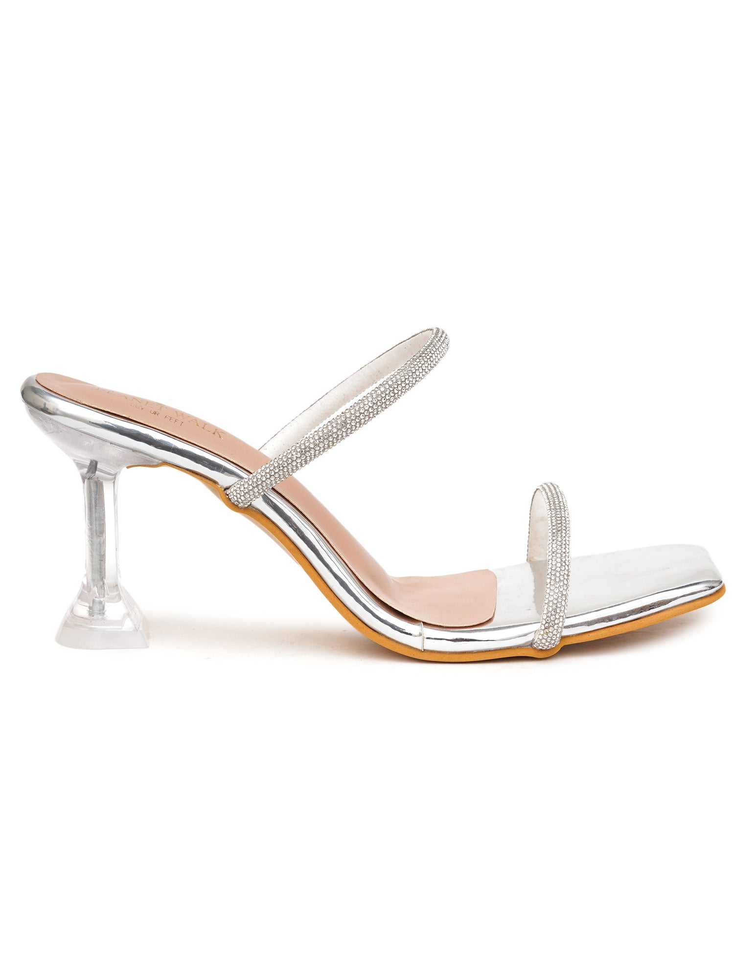 Planet Walk B186 Women's Heels - Silver view 4