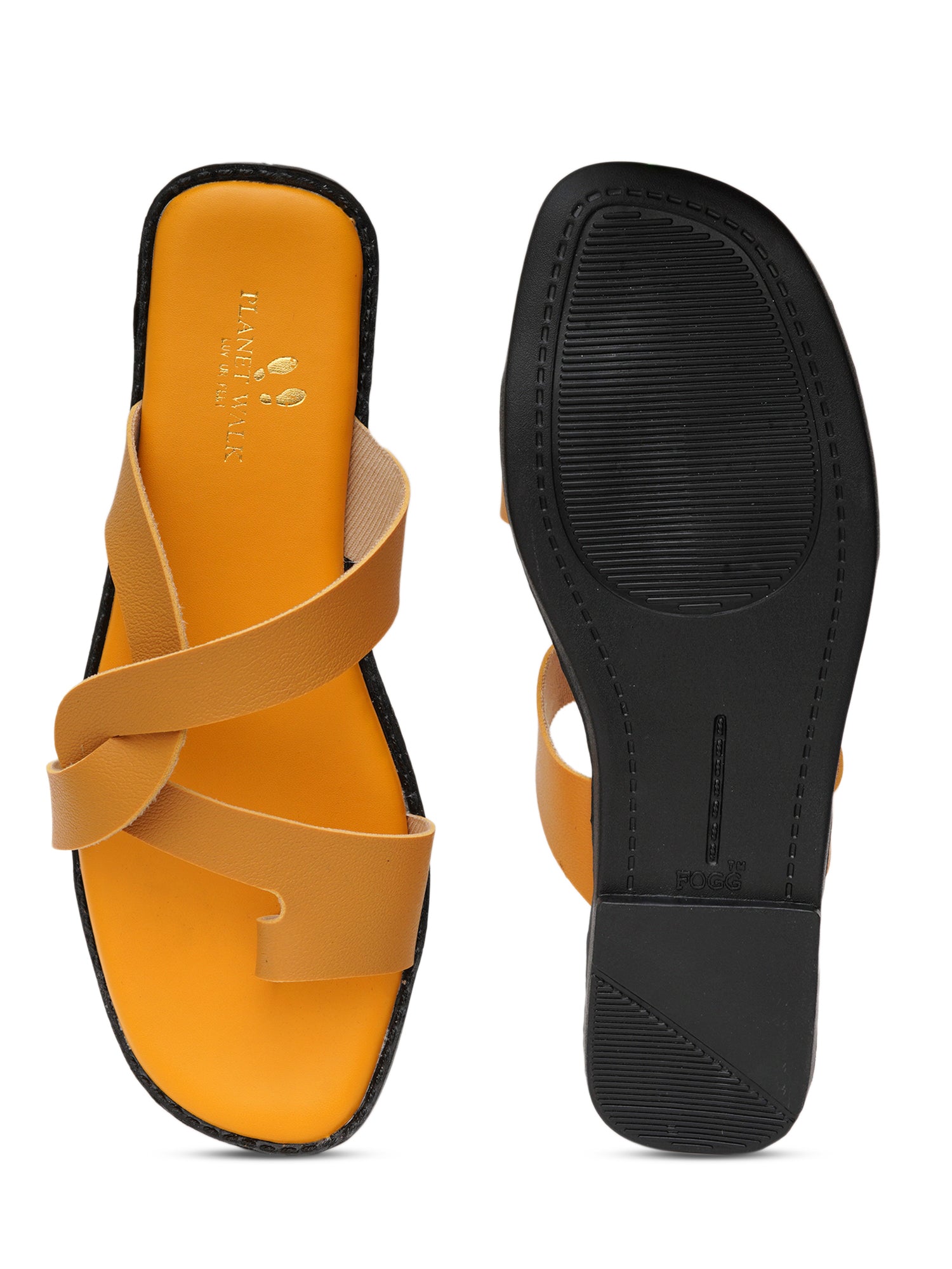 Planet Walk F168 Women's Flats - Tan view 6