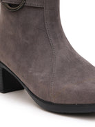 Planet Walk Suede Women's Ankle Boots - Grey view 2