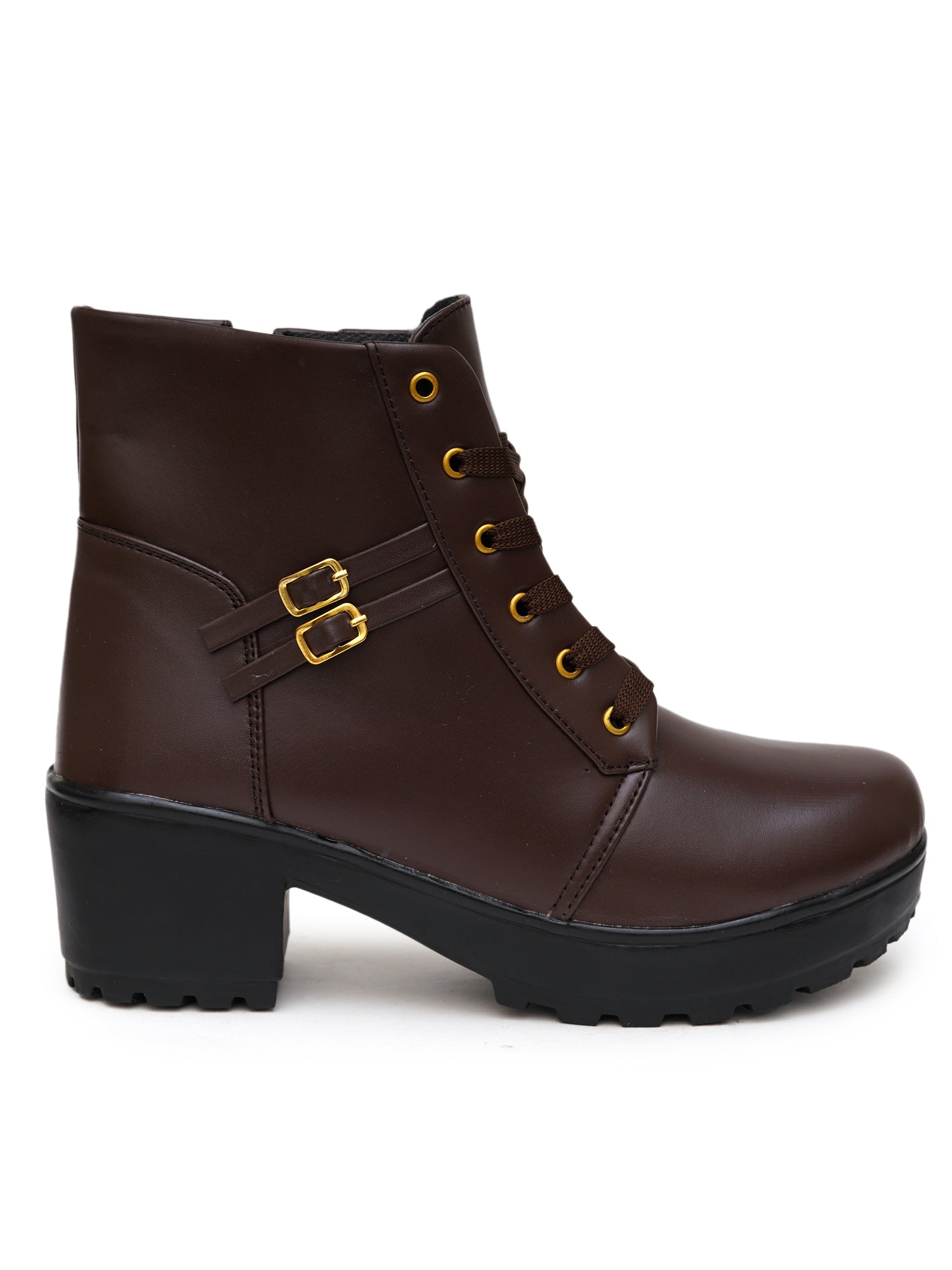 Planet Walk 250924 2 Women's Ankle Boots - Brown view 3