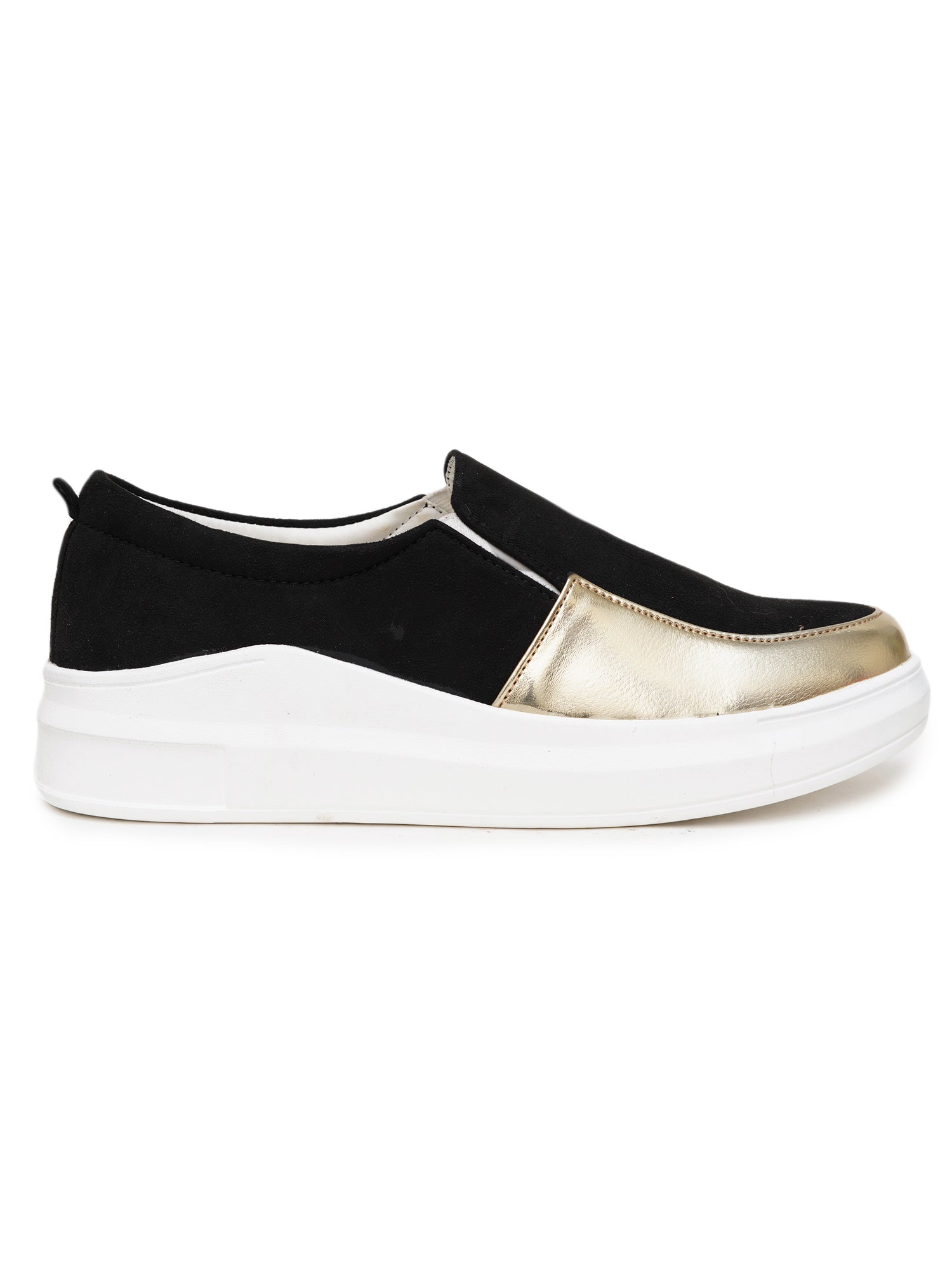 Planet Walk Gud Women's Sneakers - Black/Gold view 4