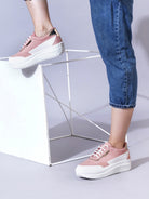 Planet Walk 6008 Women's Sneakers - Peach
