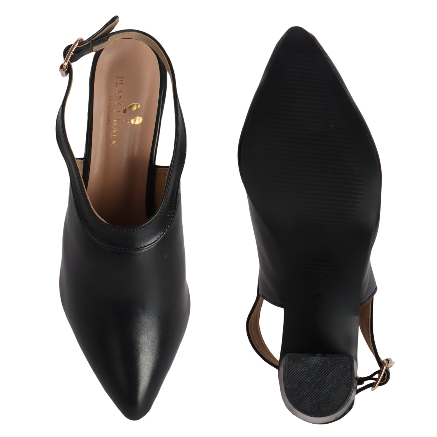 Planet Walk B116 Women's Heels - Black view 5