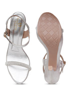 Planet Walk F155 Women's Heels - Silver view 6