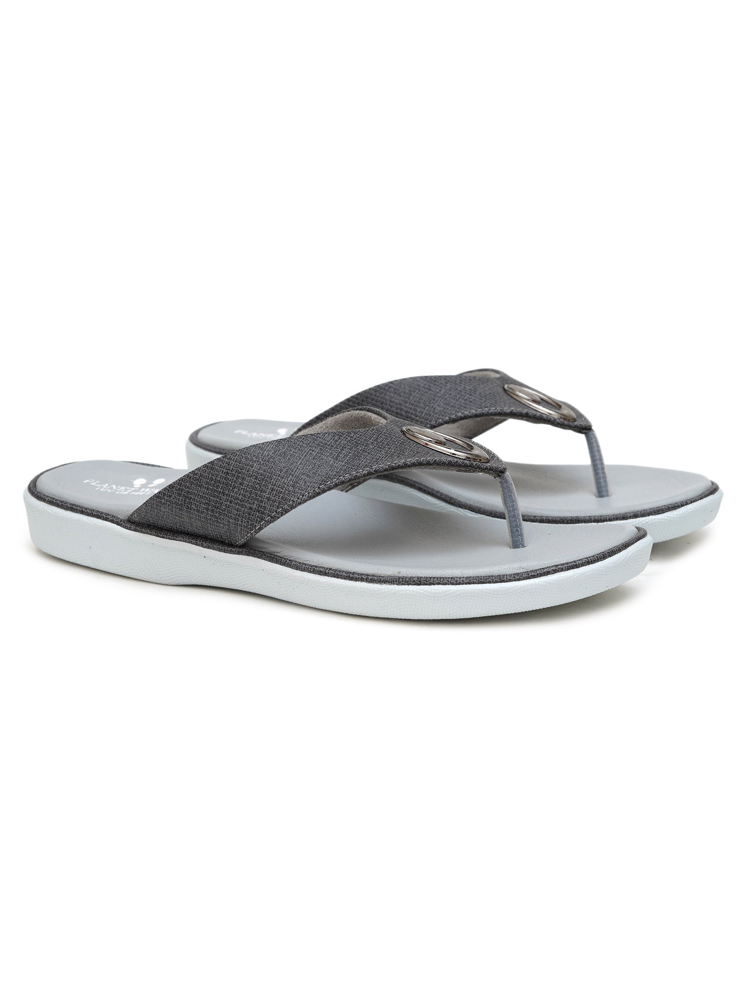 Planet Walk 4036739D Women's Flats - Grey view 5