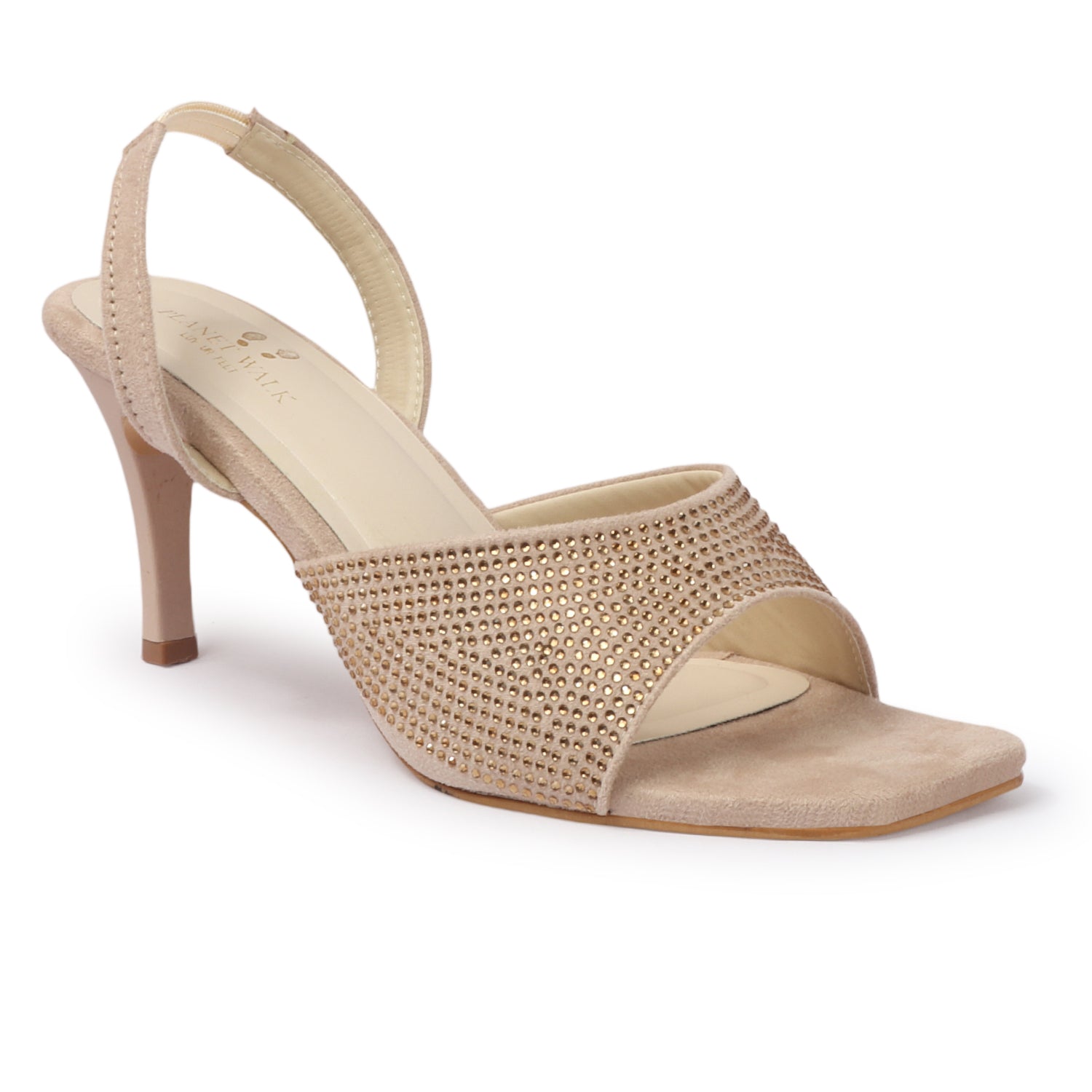 Planet Walk H40 Women's Heels - Beige view 2