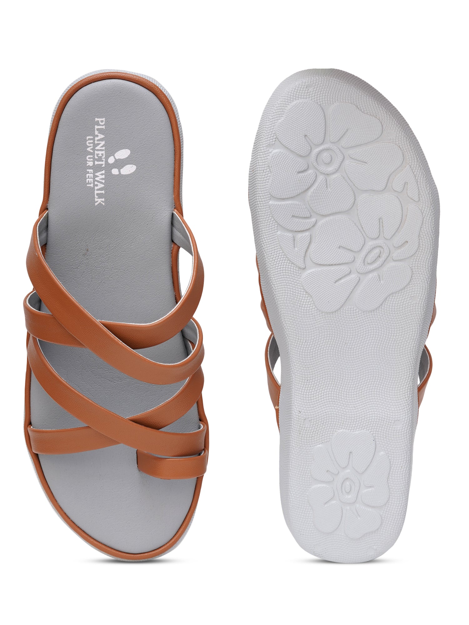 Planet Walk C4039429 Women's Flats - Tan view 6