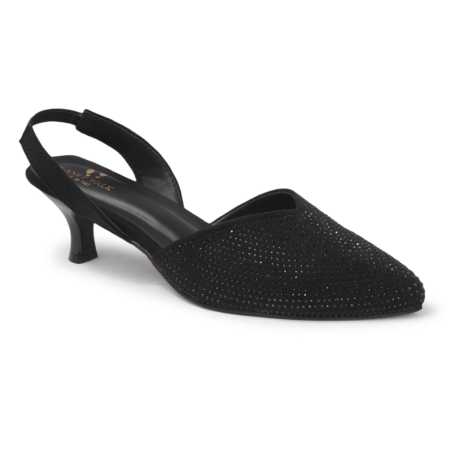 Planet Walk B019 Women's Heels - Black