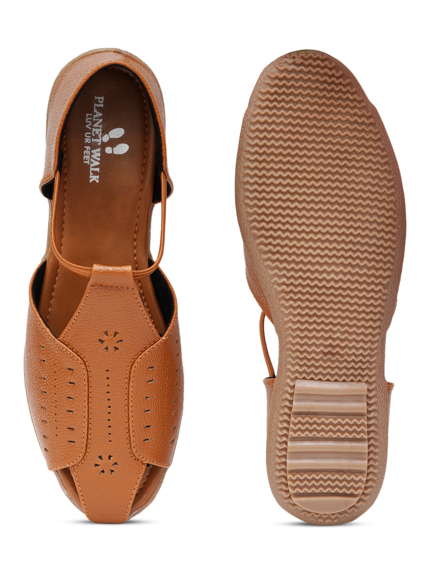 Planet Walk Ew036526 Women's Flats - Beige view 6