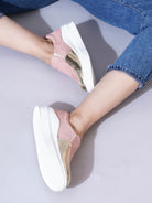 Planet Walk Gud Women's Sneakers - Peach