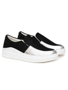 Planet Walk Gud Women's Sneakers - Black/Silver view 6
