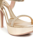Planet Walk F155 Women's Heels - Gold view 2