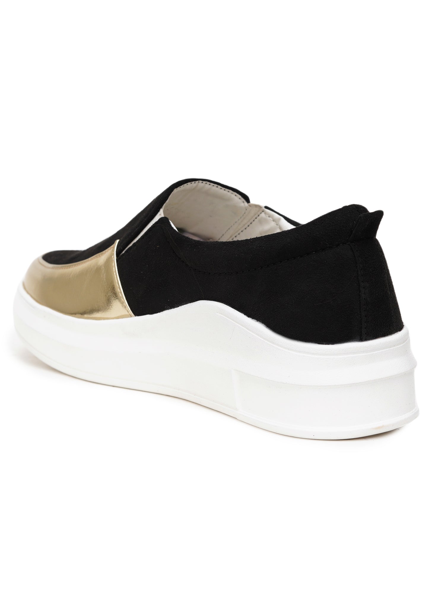 Planet Walk Gud Women's Sneakers - Black/Gold view 5
