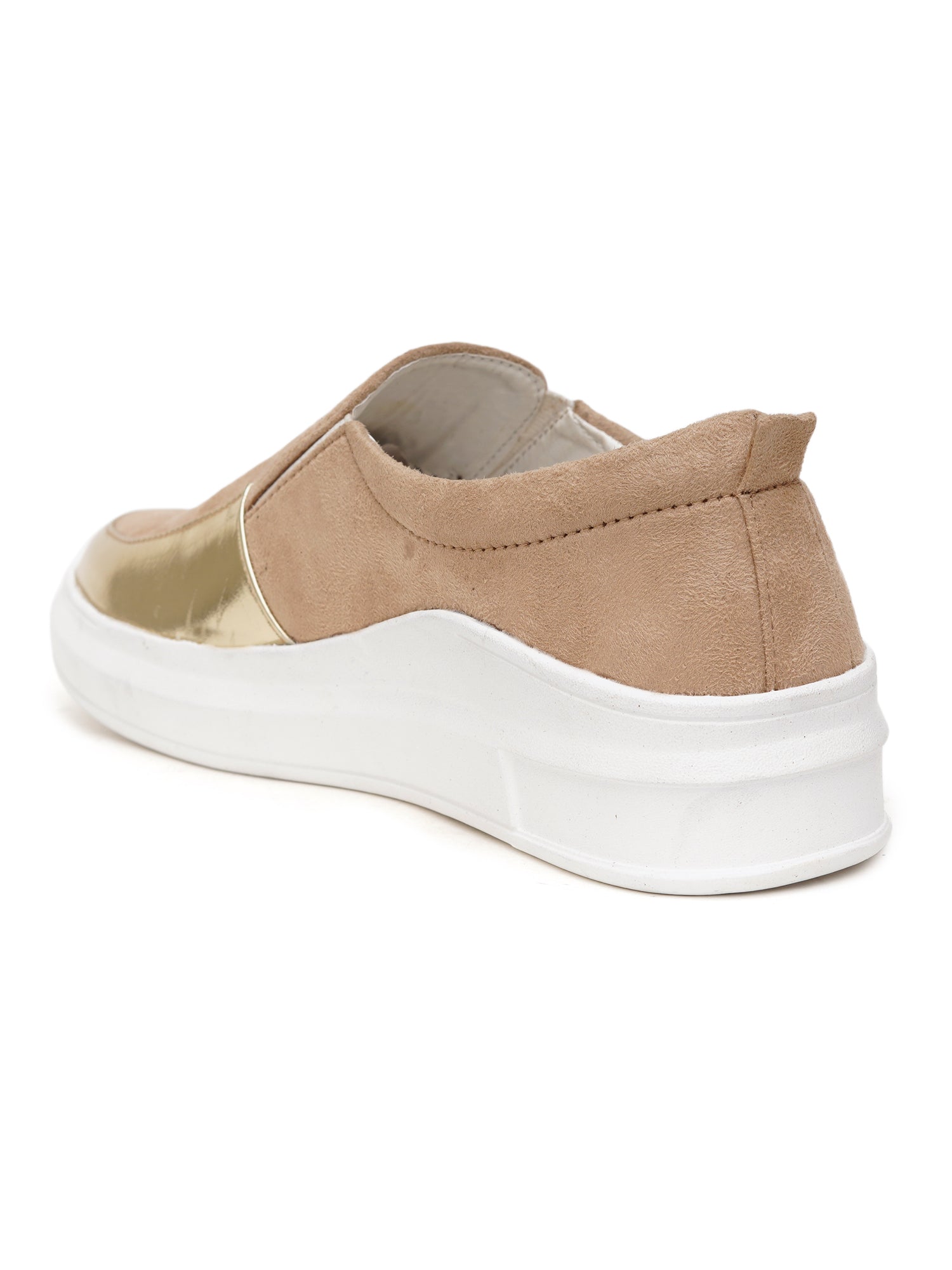 Planet Walk Gud Women's Sneakers - Beige view 5