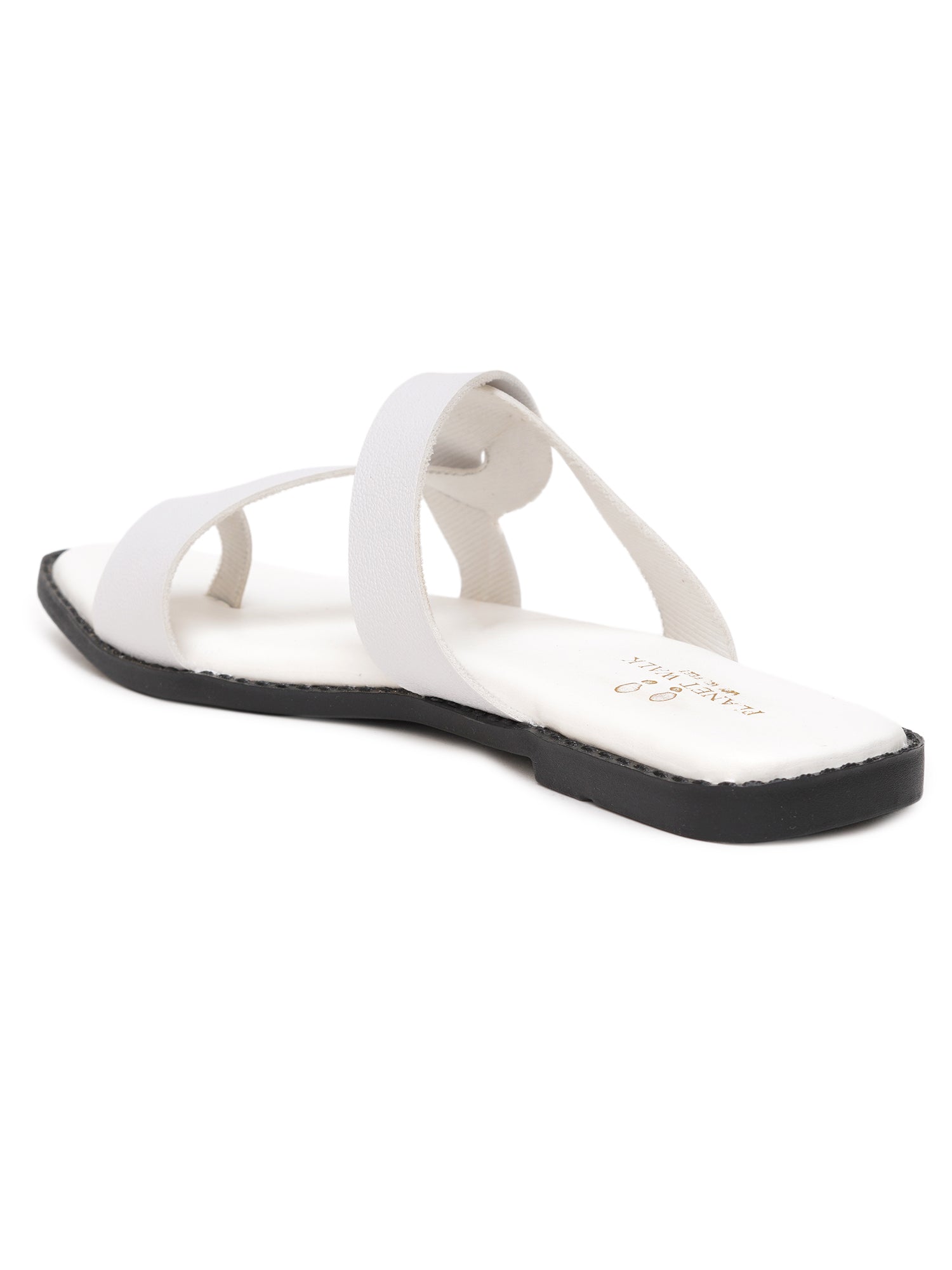 Planet Walk F168 Women's Flats - White view 4