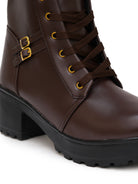 Planet Walk 250924 2 Women's Ankle Boots - Brown view 2