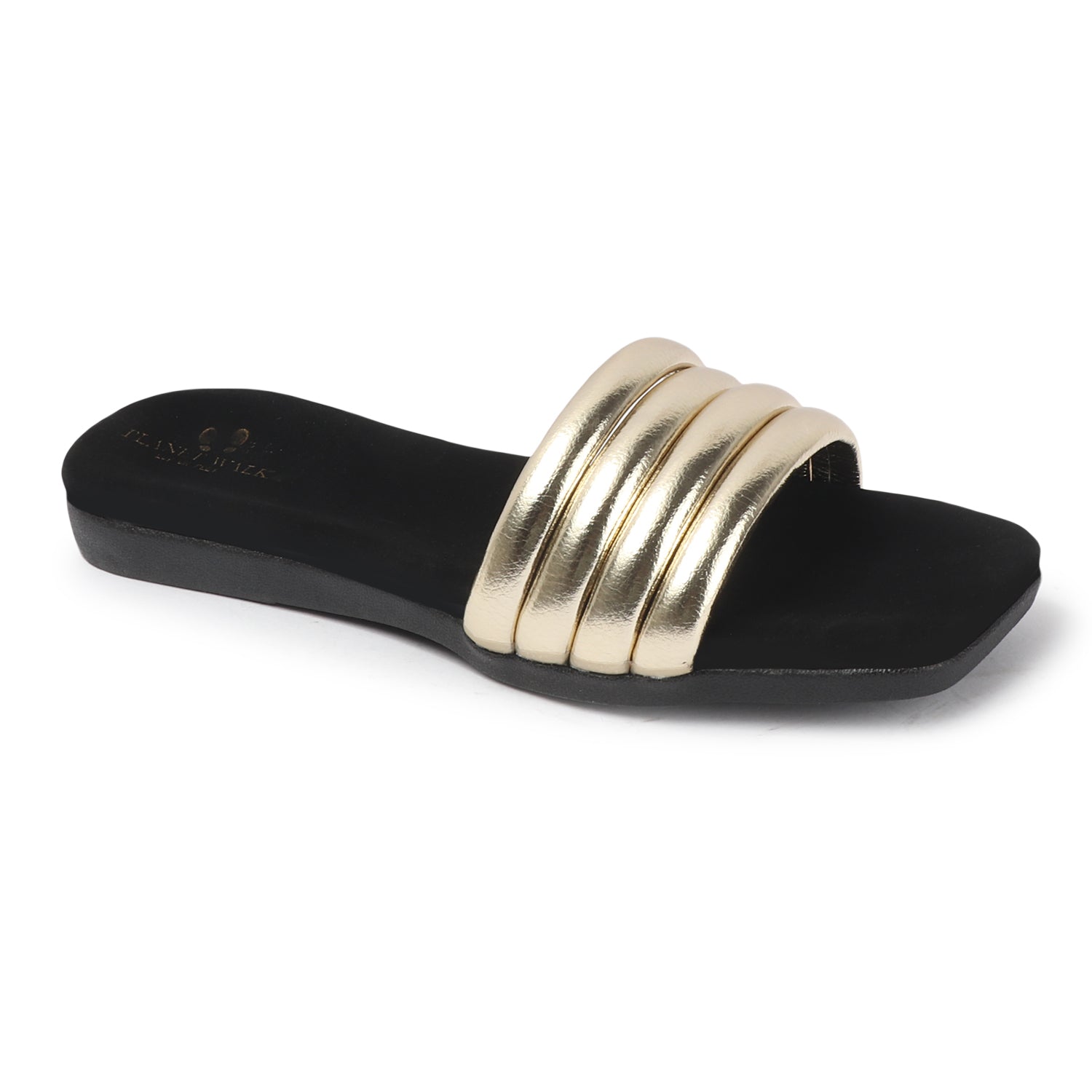 Planet Walk F191 Women's Flats - Gold