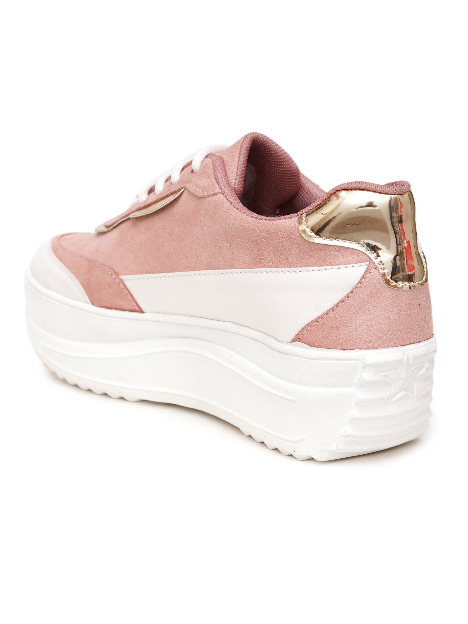 Planet Walk 6008 Women's Sneakers - Peach view 5